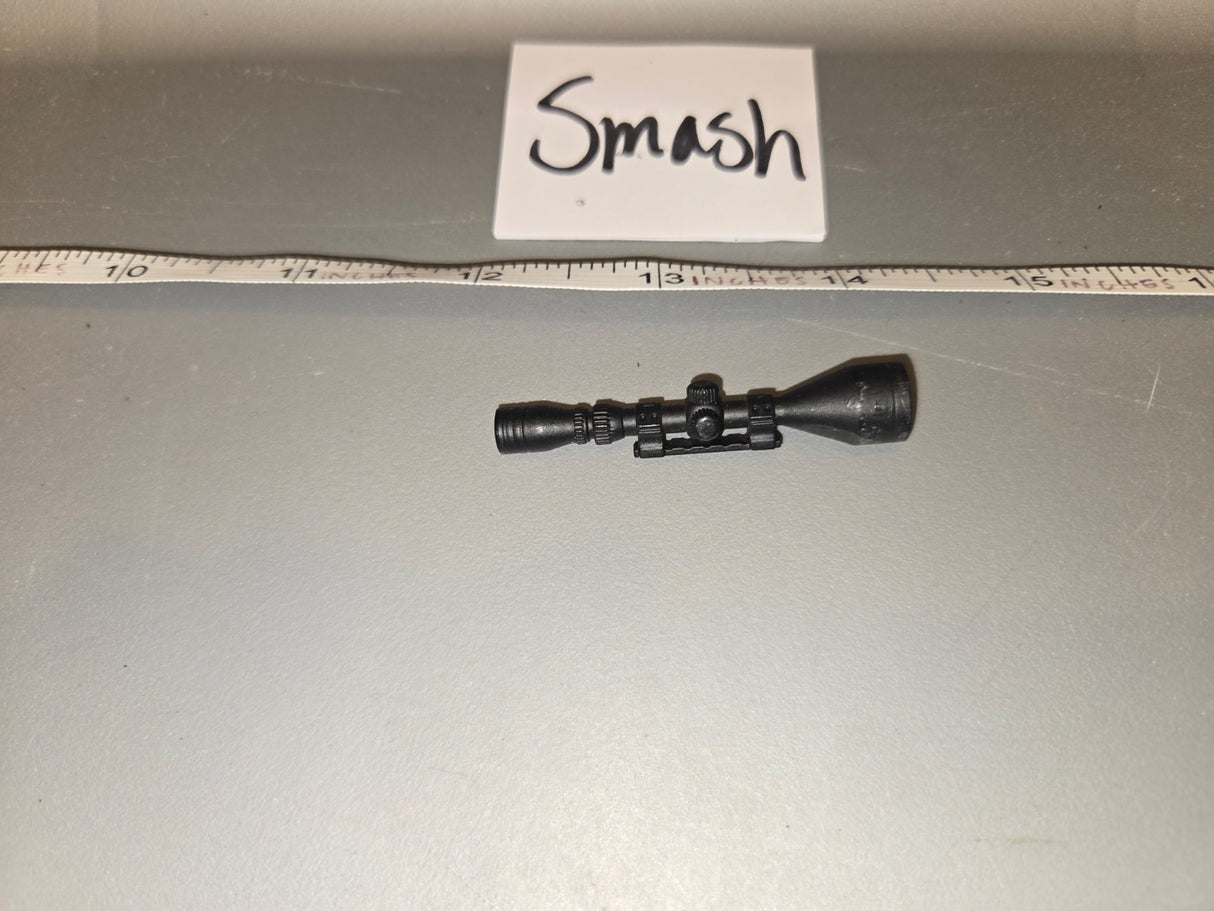 1/6 Scale Modern Era Rifle Scope with Mount - Smash