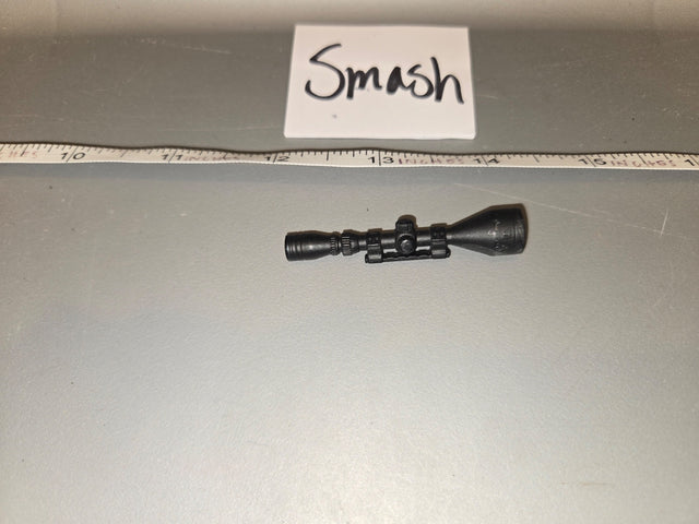 1/6 Scale Modern Era Rifle Scope with Mount - Smash