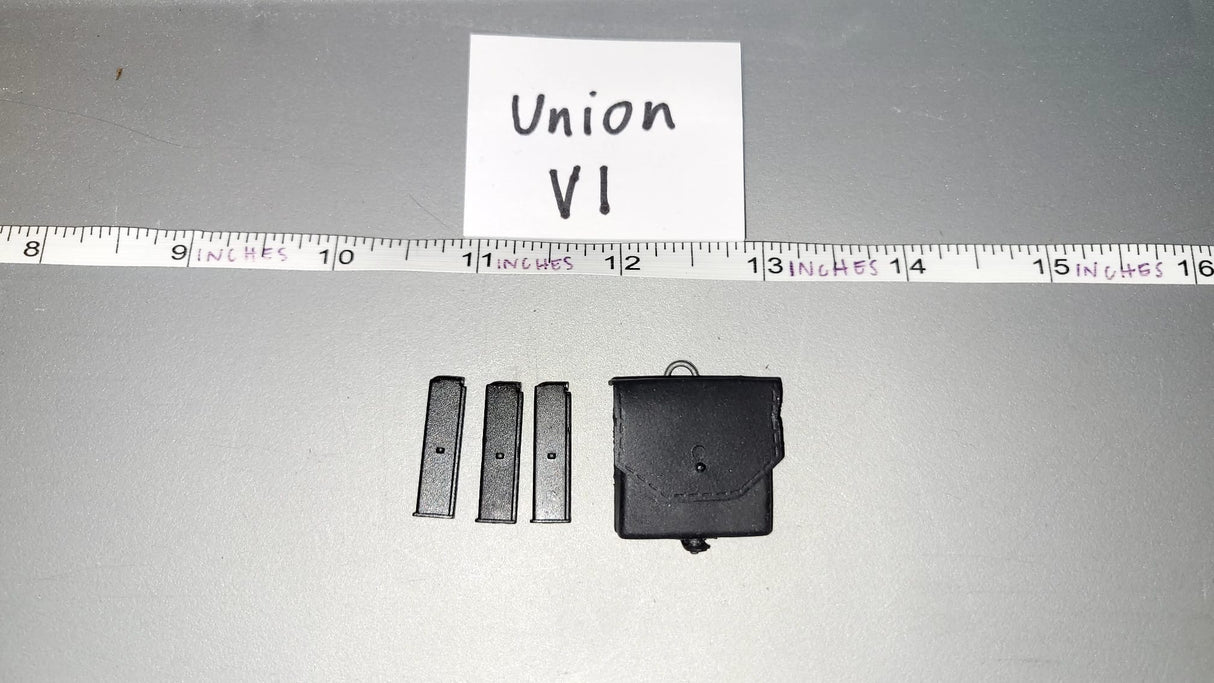 1/6 Scale WWII German Broom Handle Pistol Ammunition Lot