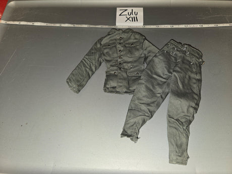 1/6 Scale WWII German Field Gray Uniform Set - Zulu XIII