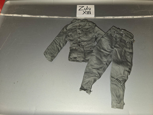 1/6 Scale WWII German Field Gray Uniform Set - Zulu XIII