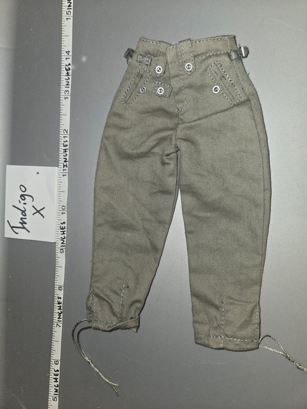 1/6 Scale WWII German Grey Pants