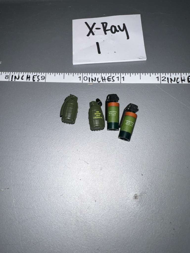 1/6 Scale Modern Era Grenade Lot