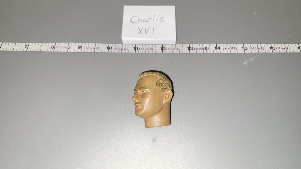 1/6 Scale Mustache Head Sculpt