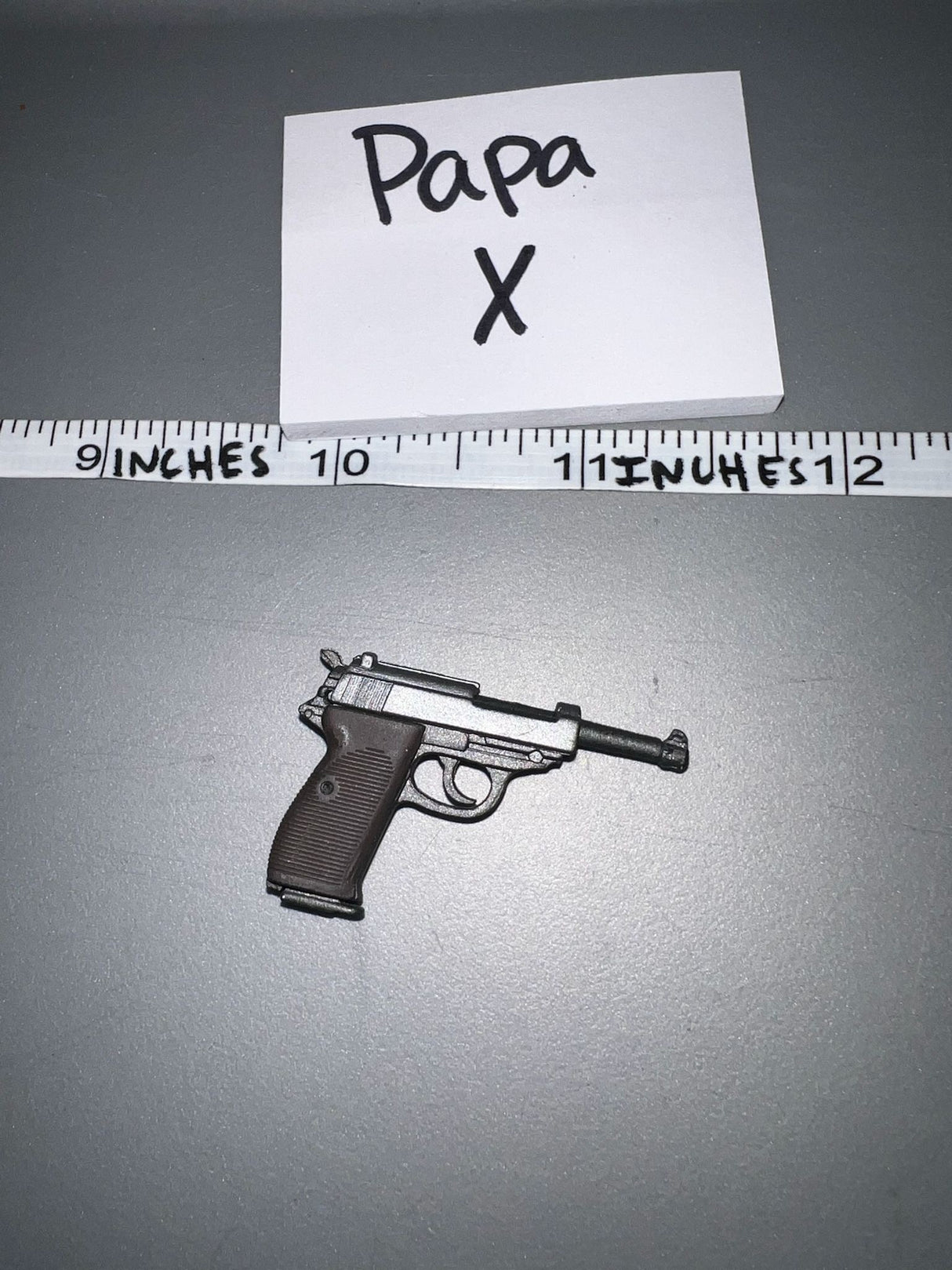 1/6 Scale WWII German Pistol