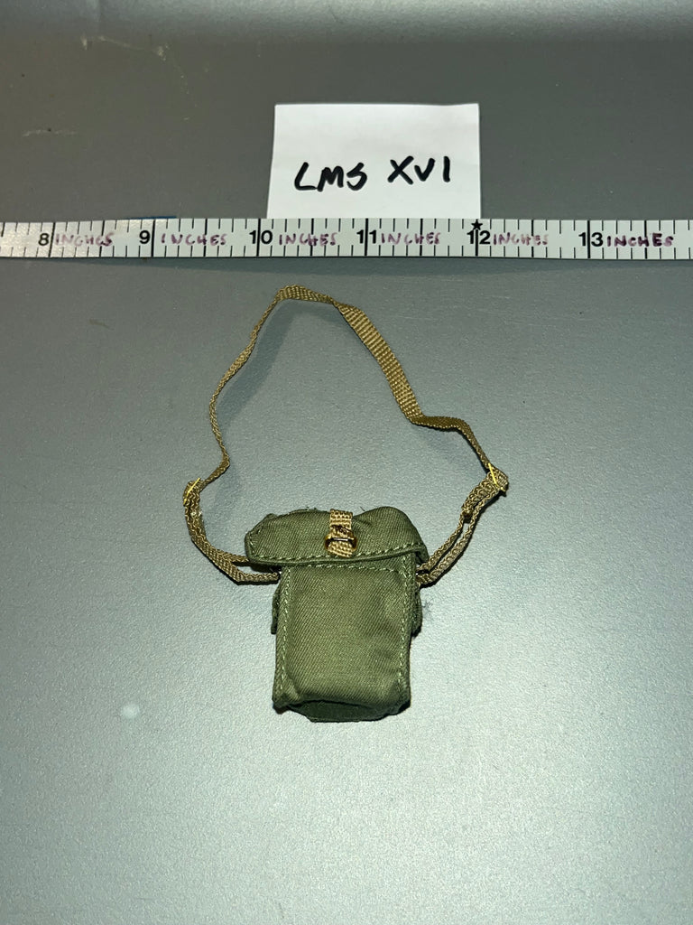 1:6 Scale WWII British Gas Mask Bag - Ujindou Black Watch