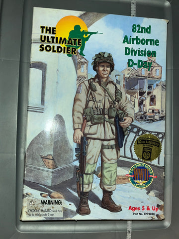 1/6 Scale WWII US 82nd Airborne Paratrooper Figure  - NIB Ultimate Soldier