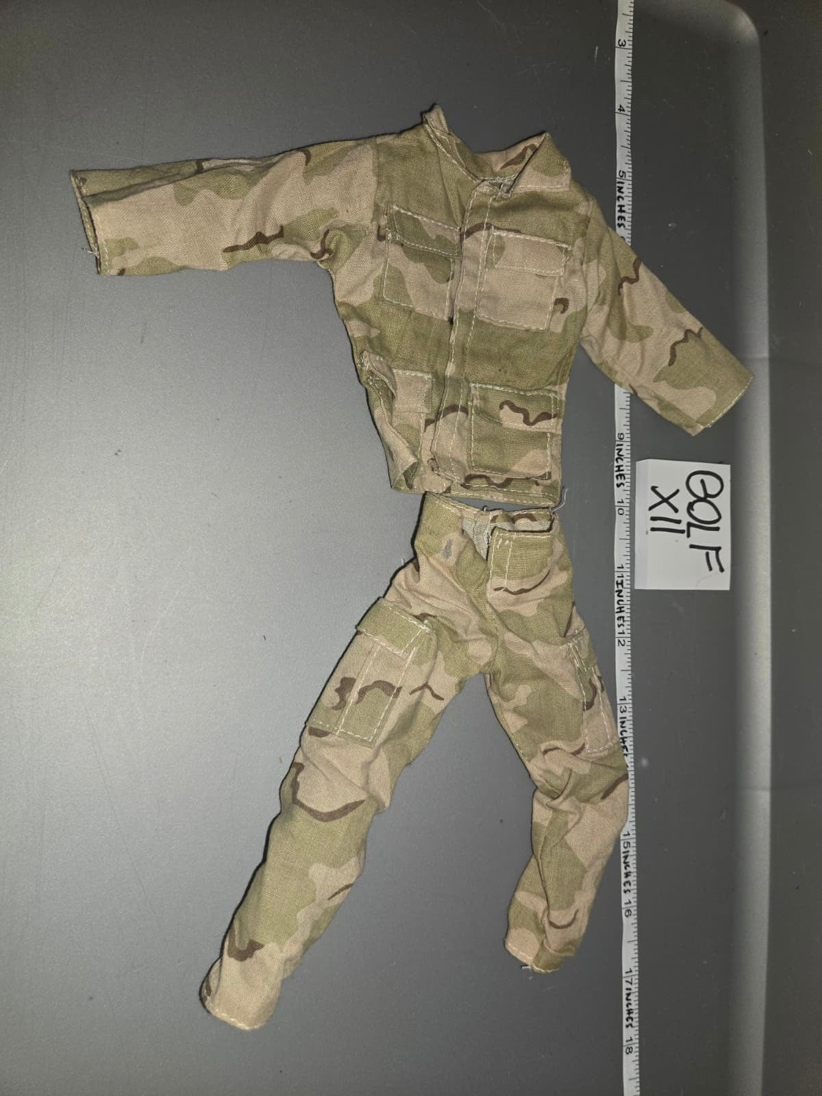 1:6 Scale Modern Era Desert BDU Uniform