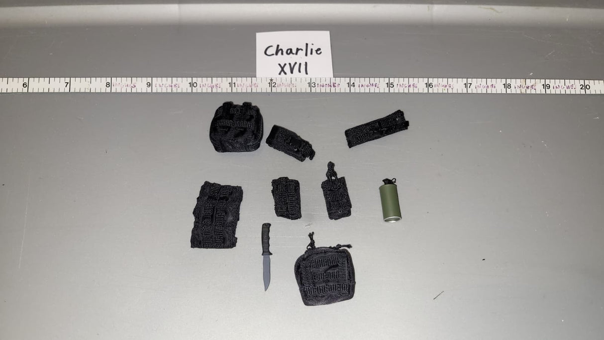 1/6 Scale Modern Era Police Pouch Lot