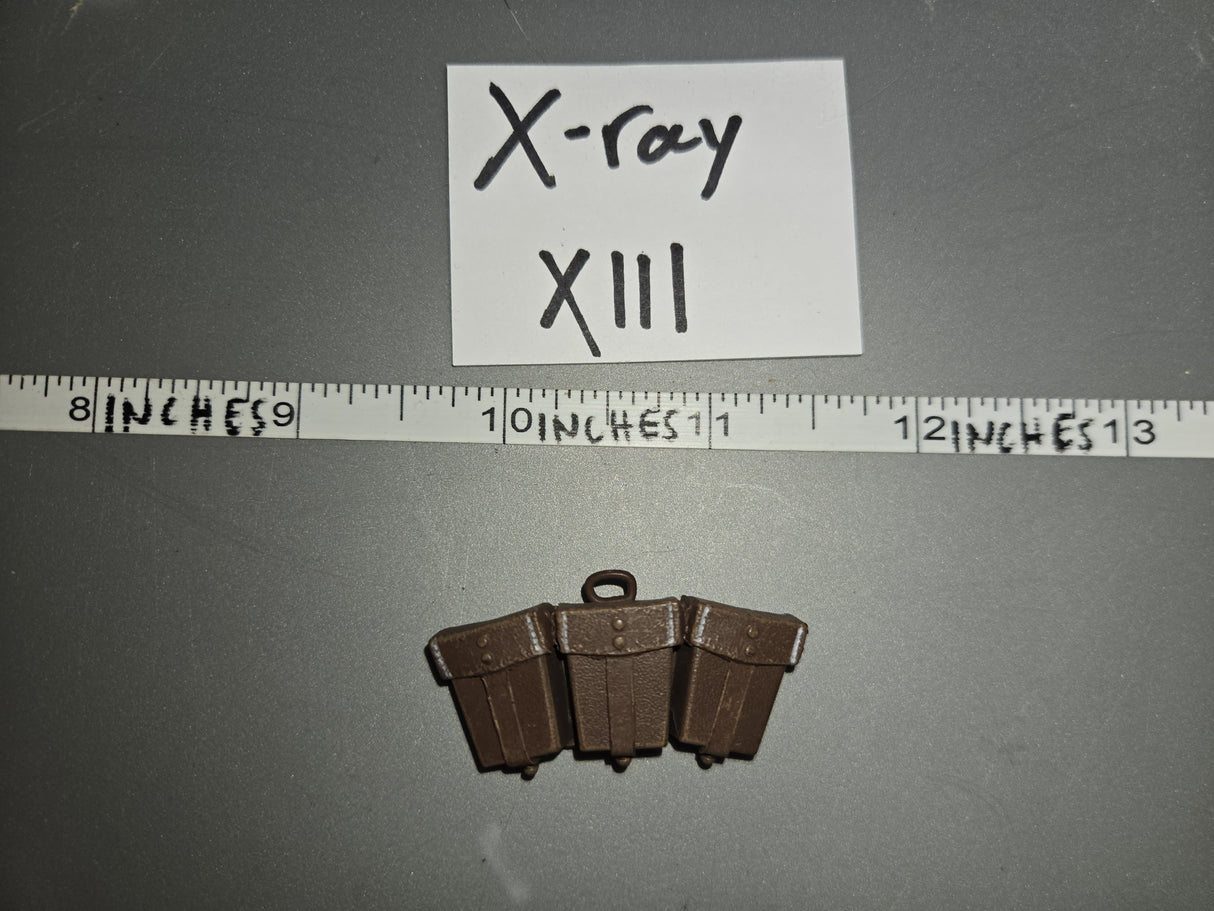 1/6 Scale WWII German Kar-98 Pouches - Afrika Korps