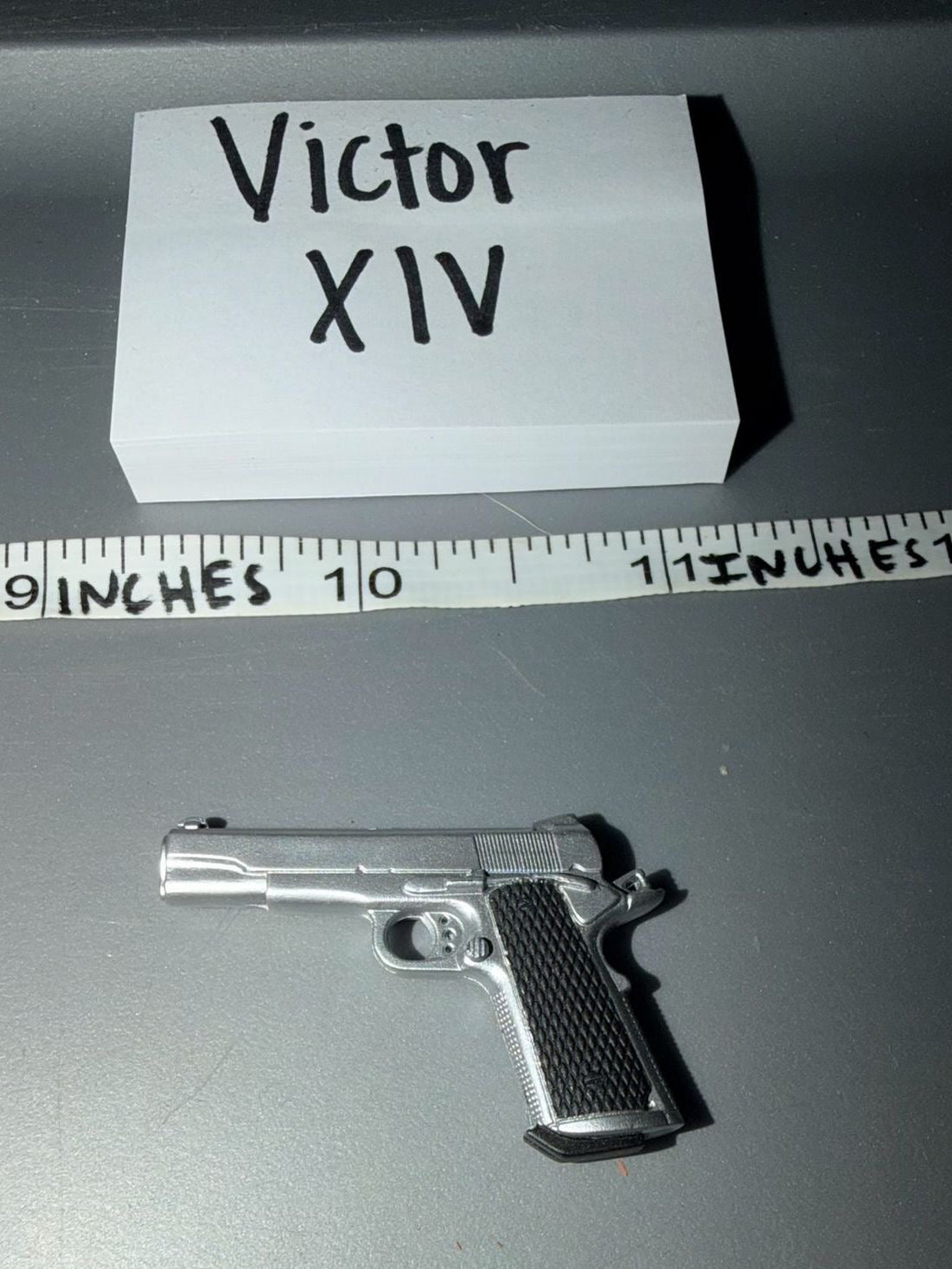 1/6 Scale Modern .45 Pistol