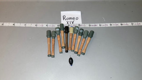 1/6 WWII German Grenade Lot