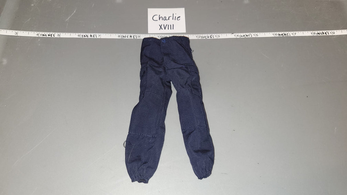 1/6 Modern Era Police Blue BDU Pants