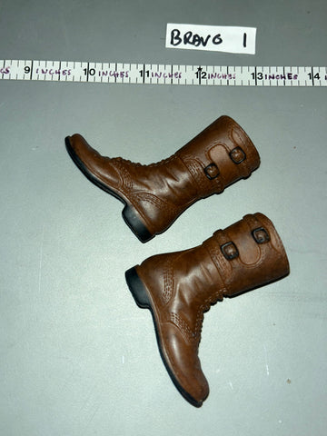 1/6 Scale WWII US Buckle Top Boots