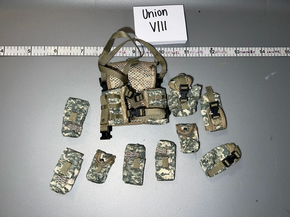 1/6 Scale Modern Era Load Bearing Equipment Gear - ACU