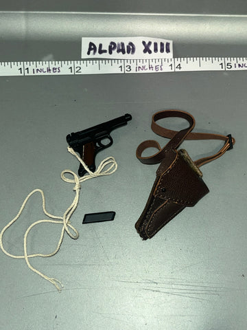 1/6 Scale WWII Japanese Pistol and Holster - IQO