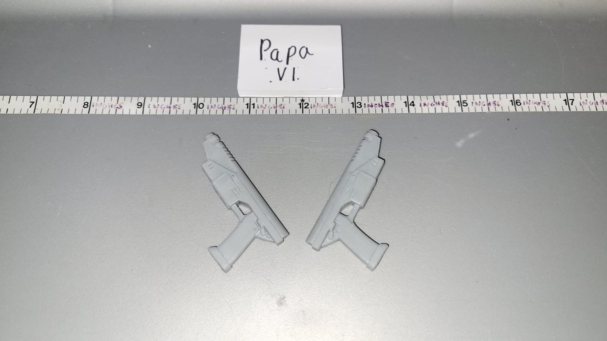 1/6 Scale Star Wars Blaster Pistol Lot