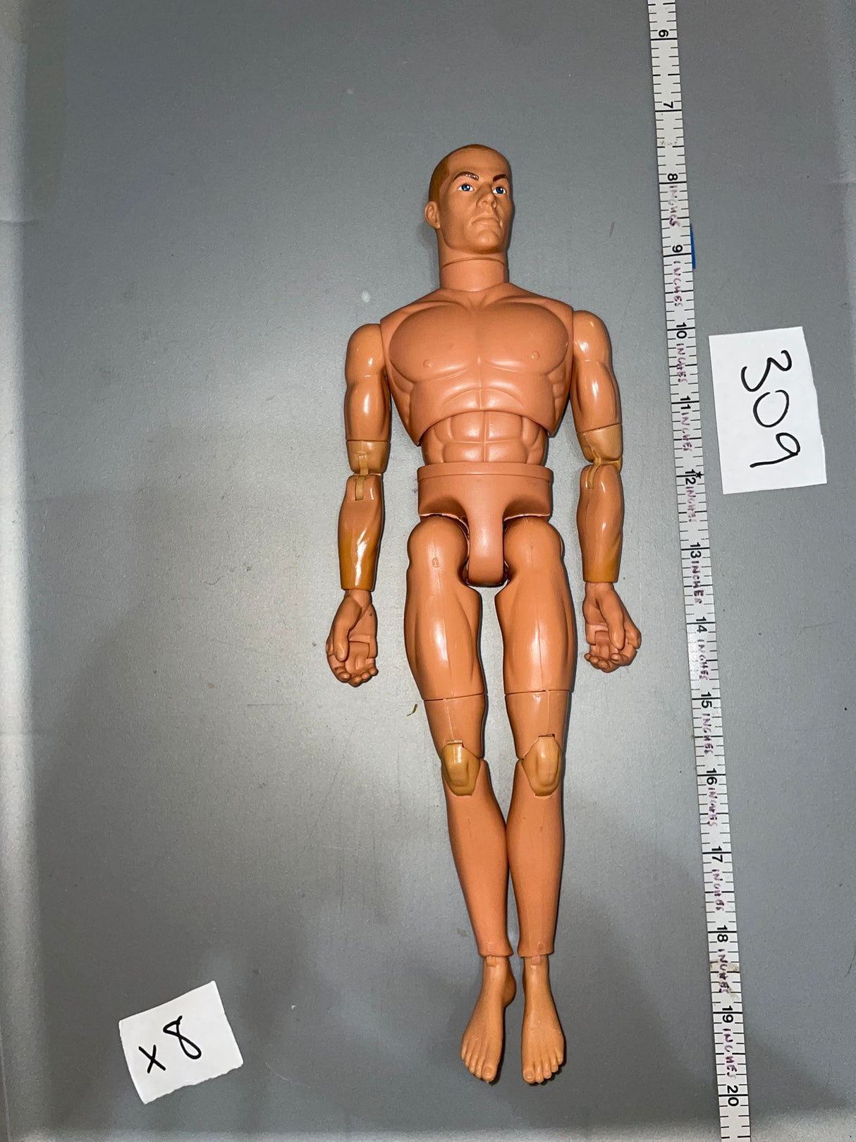 1/6 Scale Nude GI Joe Super Articulated Figure