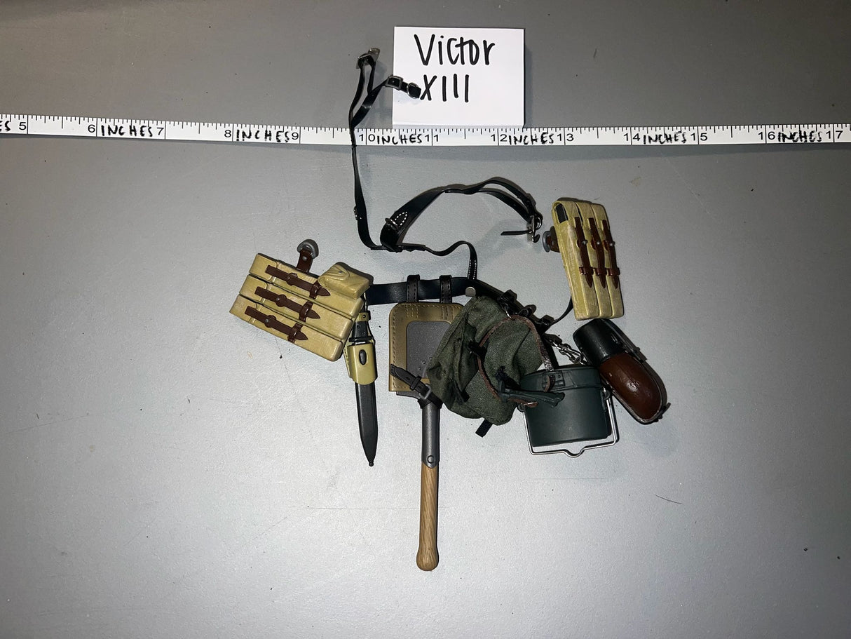 1/6 Scale WWII German Field Gear Lot