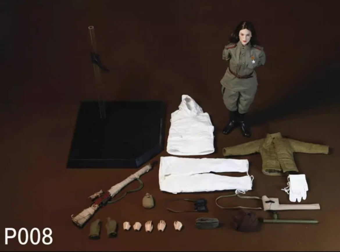 1/6 Scale WWII Russian Soviet Female Sniper - NIB MOE