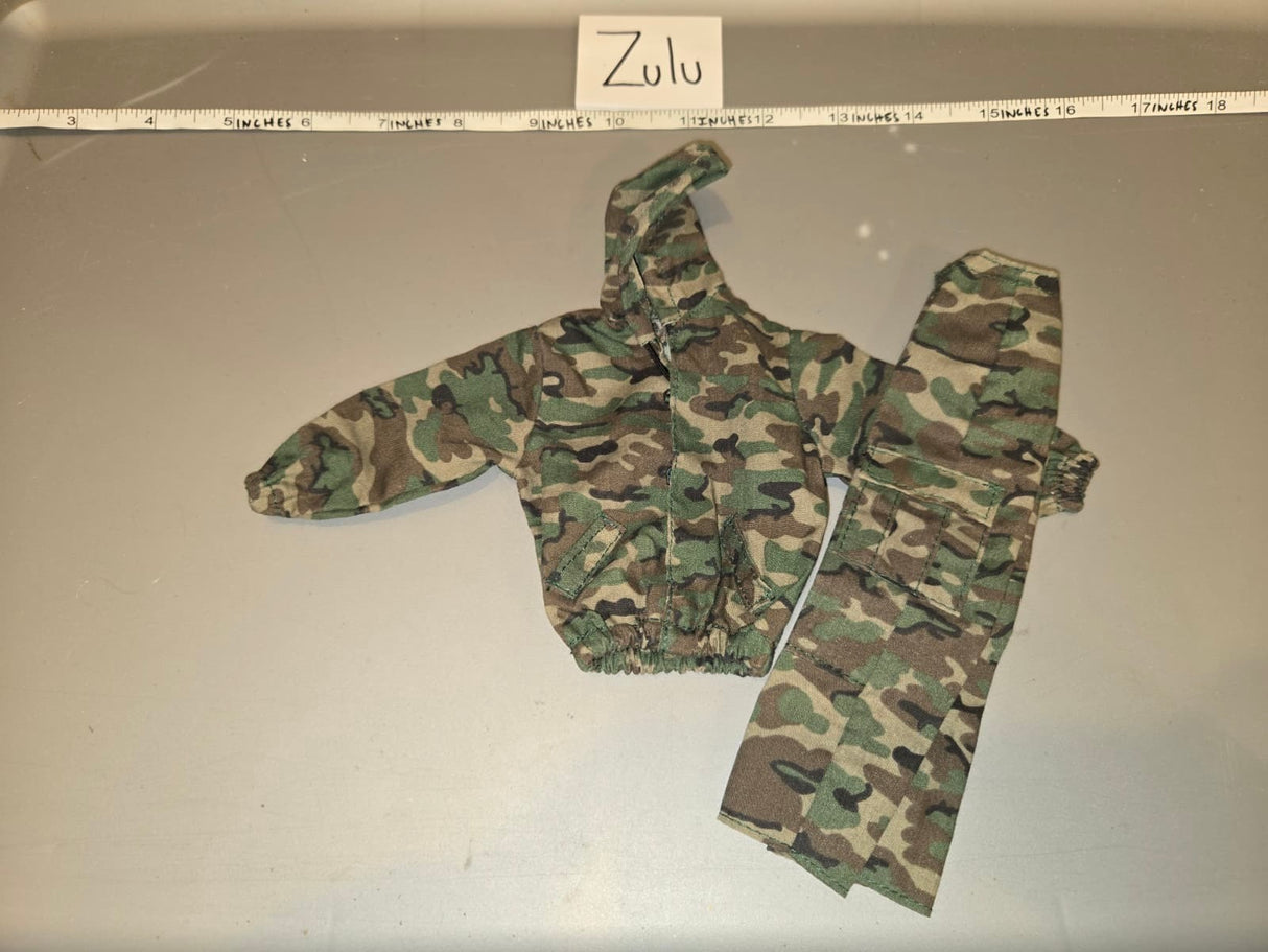 1/6 Scale GI Joe Modern Era Woodland BDU Uniform