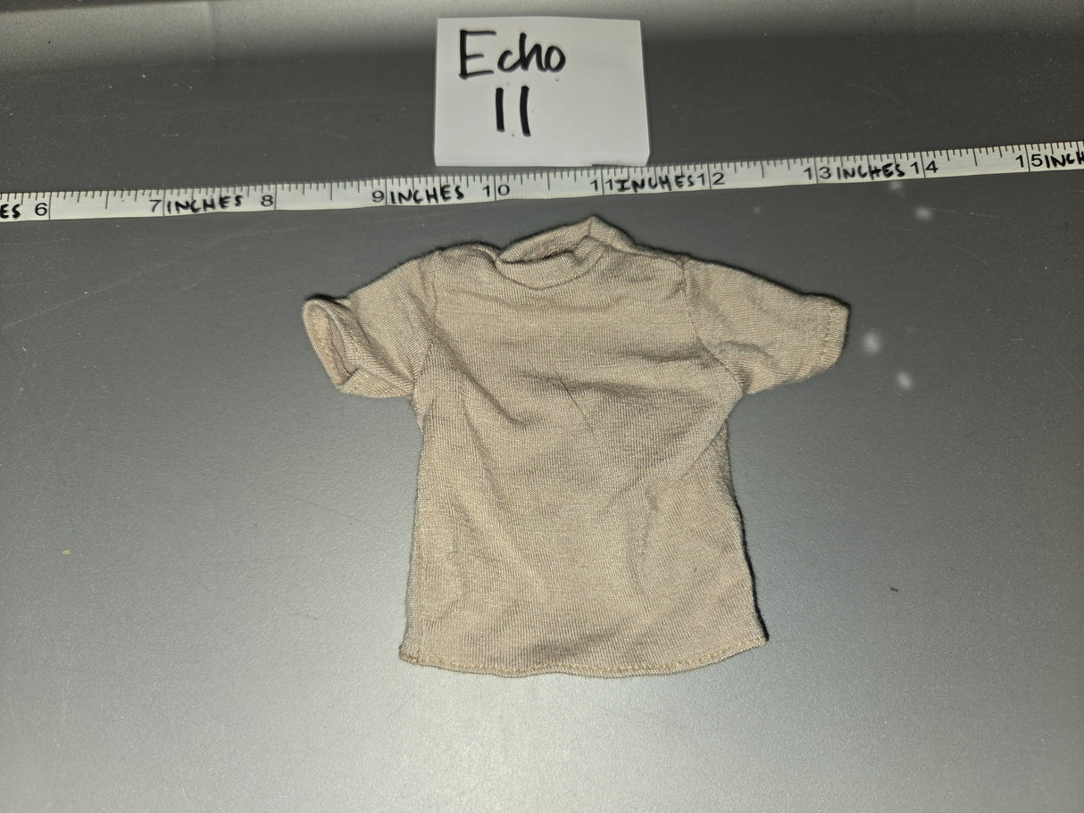 1:6 Scale Modern Era Tan T Shirt