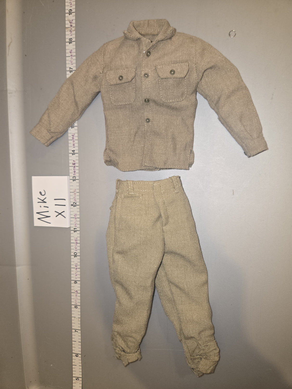 1/6 Scale WWII US M1941 Wool Uniform