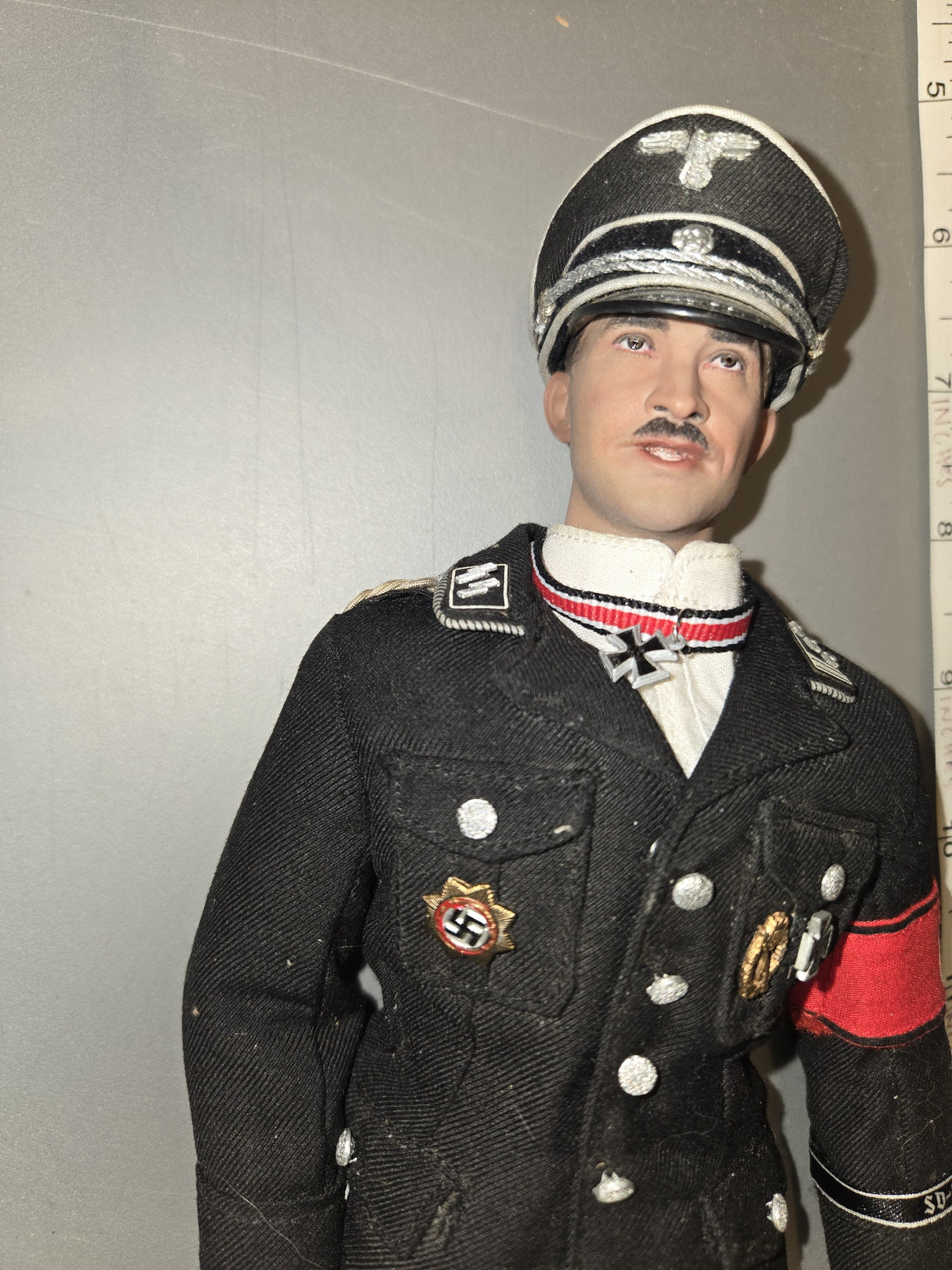 1:6 Scale WWII German Officer Dress Uniform Dressed Figure -