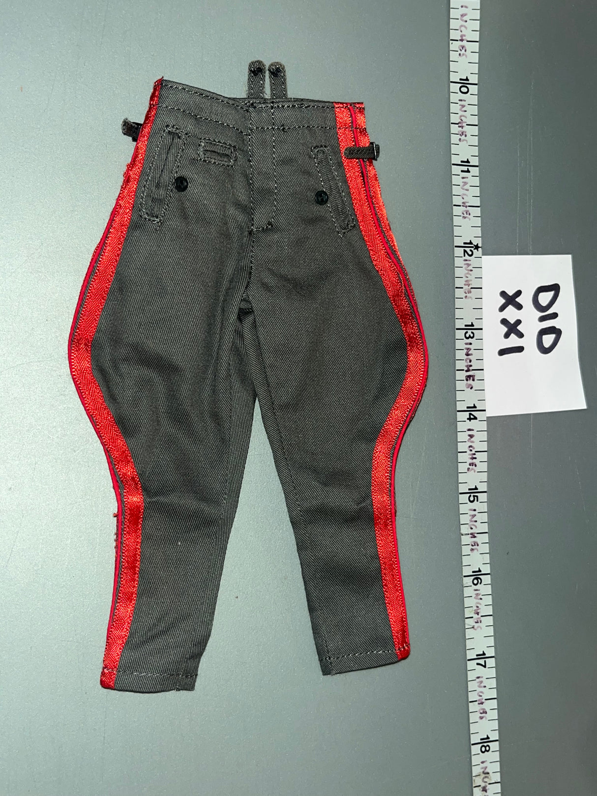 1/6 Scale WWII German Officer Pants - DID Field Marshal Fedor Von Bock