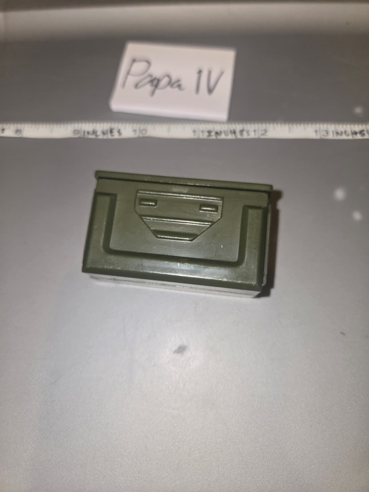 1:6 Scale WWII US .50 Caliber Machine Gun Ammunition Can