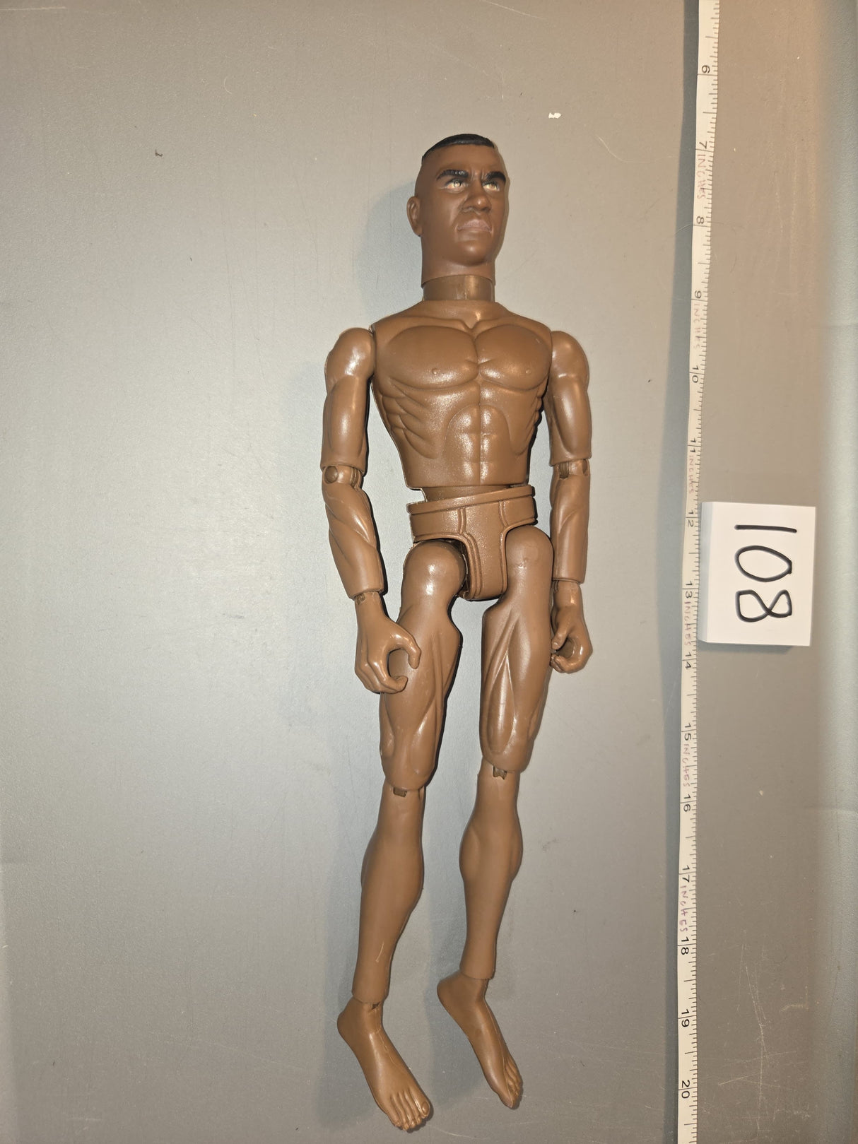 1/6 Scale Nude African American Ultimate Soldier Figure