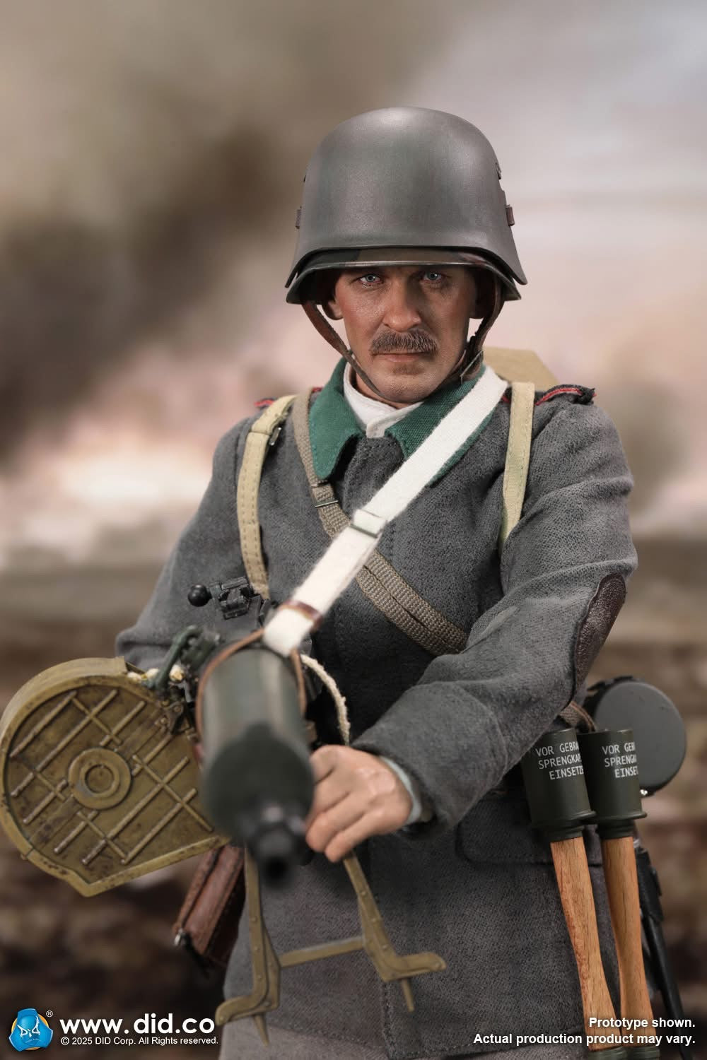 *Preorder* 1/6 WWI German MG08 Machine Gunner - Arthur - DiD D11015 - World War One