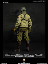 1/6 Scale WWII US Tank Commanders War Daddy Fury - NIB Facepool