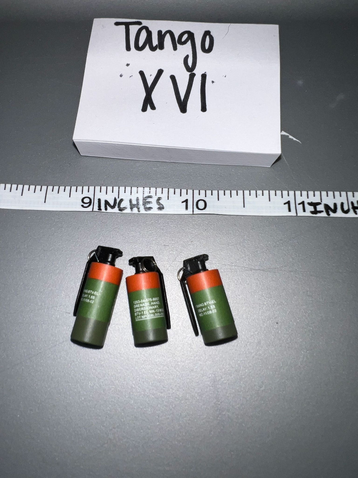 1/6 Scale Modern Era Grenade Lot