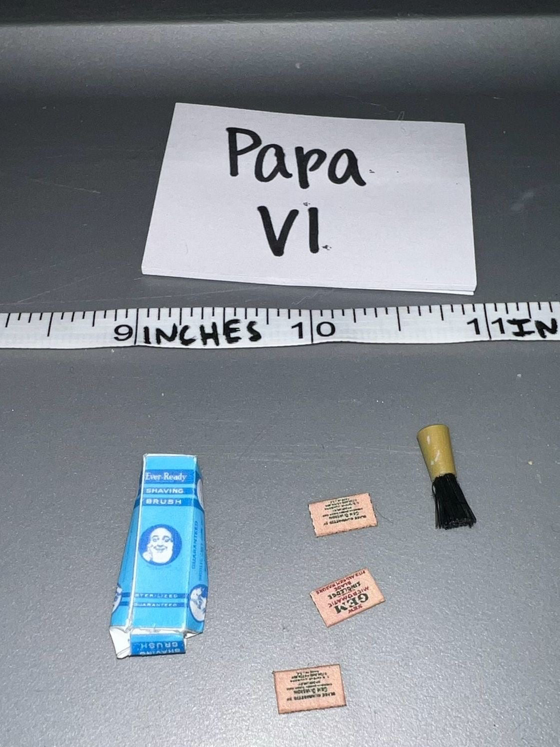 1:6 Scale WWII US Shaving Kit