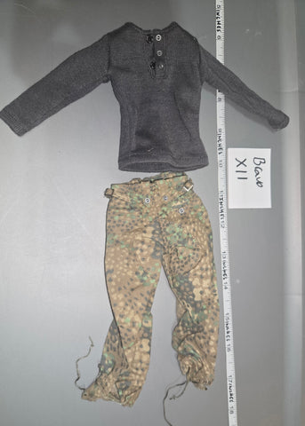 1/6 Scale WWII German Pea Dot Pants and Sweater