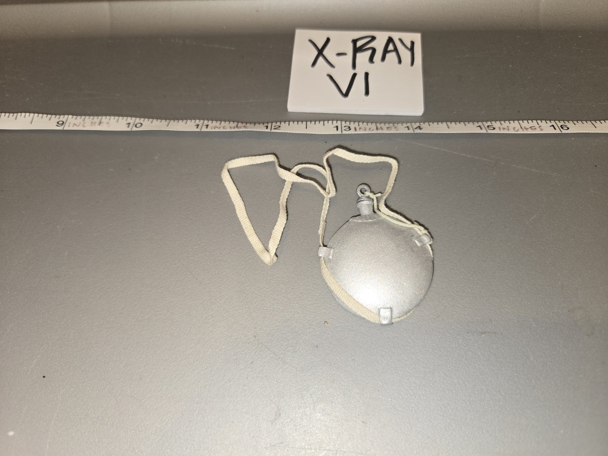1/6 Scale WWII Chinese Round Canteen with Strap - X-Ray VI