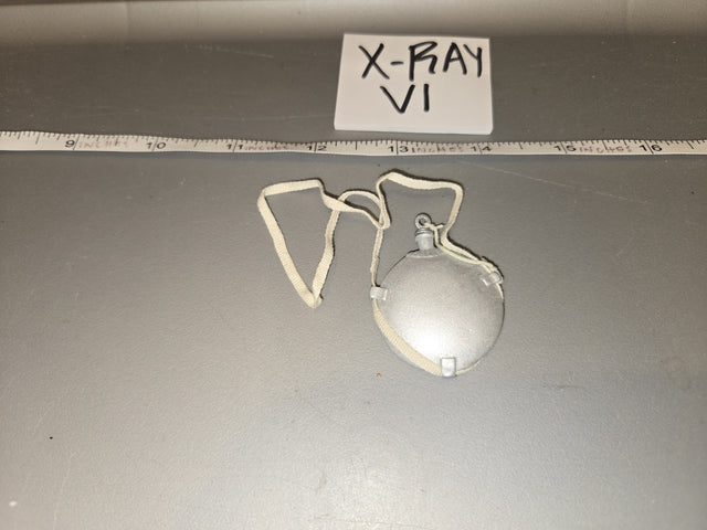 1/6 Scale WWII Chinese Round Canteen with Strap - X-Ray VI