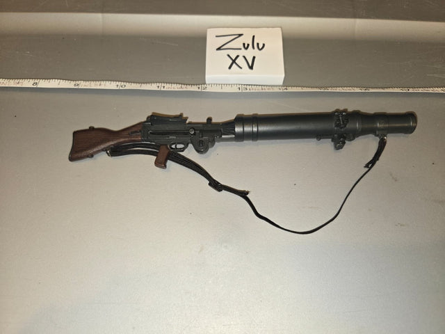 1/6 Scale WWII British Sten Gun with Suppressor