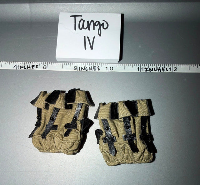 1/6 Scale WWII German Kar98k Triple Ammunition Pouch Set - Tango IV