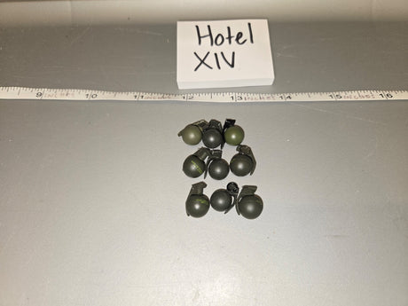 1/6 Scale Vietnam US M33 Baseball Grenade Lot - Hotel XIV