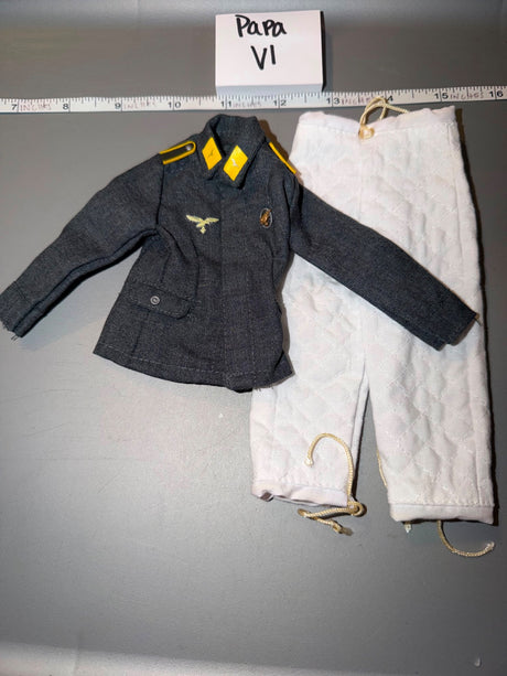 1/6 Scale WWII German Luftwaffe Winter Uniform Set