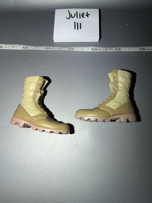1/6 Scale Modern Era US Desert Combat Boots - Juliet III