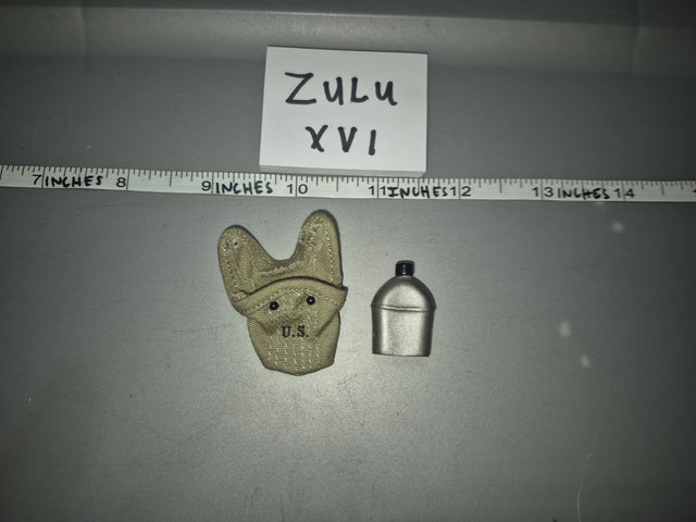 1/6 Scale WWII US Canteen and Cover - Zulu XVI
