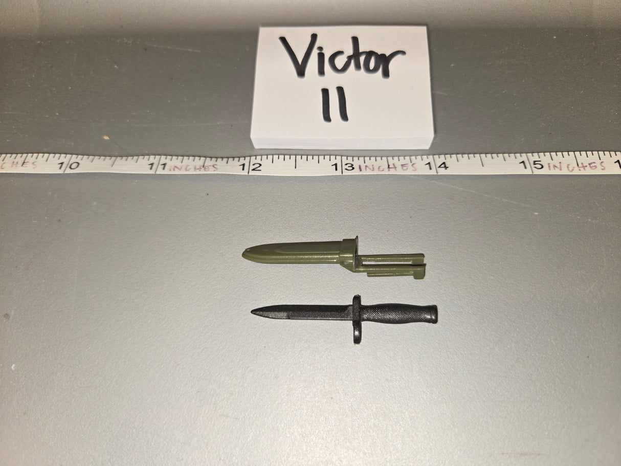 1/6 Scale WWII US M1 Bayonet and Sheath - Victor II