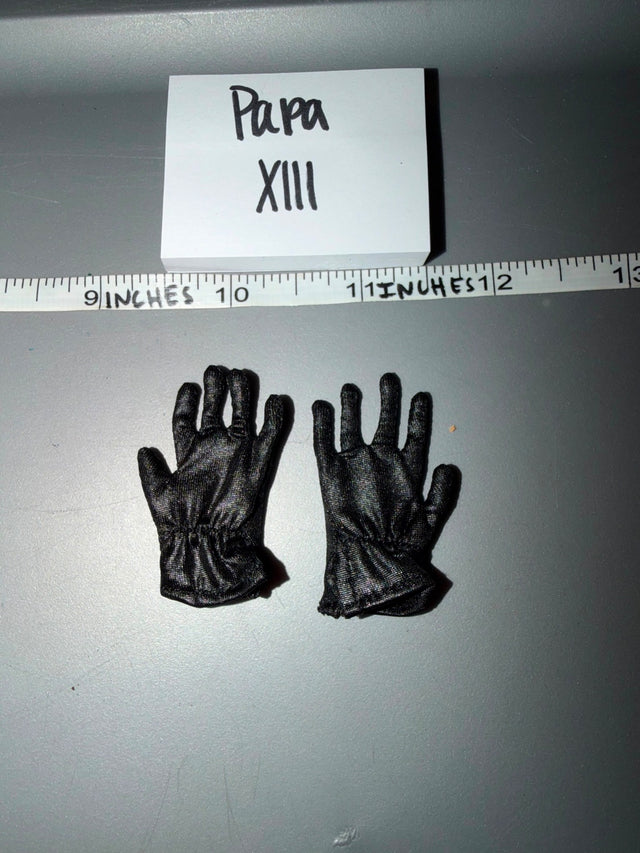 1/6 Scale Modern Era Black Gloves - Papa XIII