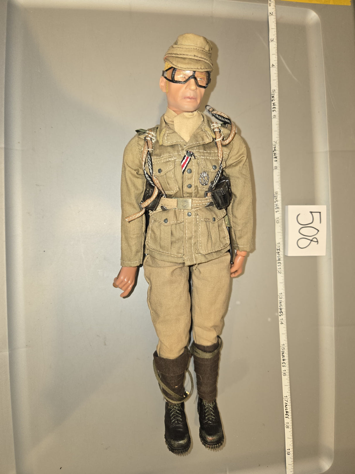 1:6 Scale WWII German Afrika Korps Gebirgsjager Dressed Figure - BBI
