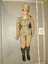 1:6 Scale WWII German Afrika Korps Gebirgsjager Dressed Figure - BBI