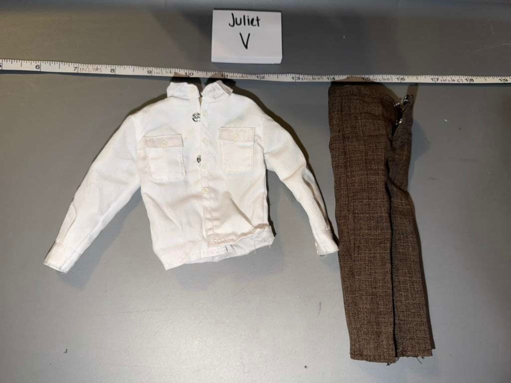 1/6 Scale Modern Era Dress Shirt and Trousers Set - Juliet V