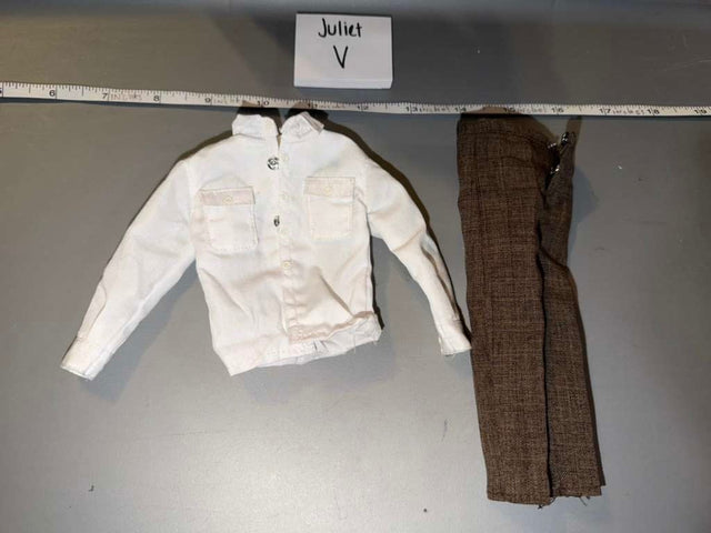 1/6 Scale Modern Era Dress Shirt and Trousers Set - Juliet V